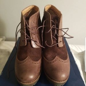 Spider top sider booties women size 11